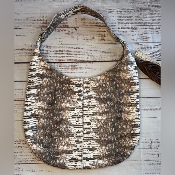 Hobo Gardner Shoulder Bag Lizard Leather - Picture 2 of 15